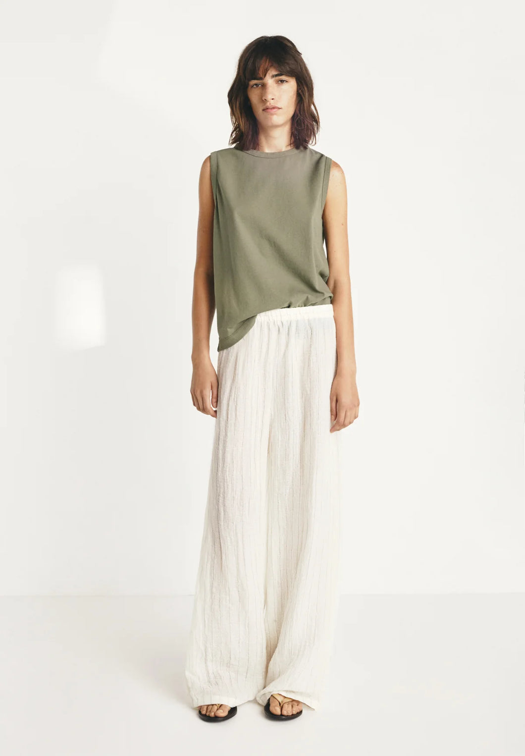 Salinas Trousers in Alabaster