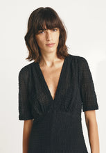 Load image into Gallery viewer, Tindaya Dress in Caviar
