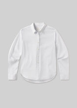 Load image into Gallery viewer, Avni Slim Shirt in Blue Micro Stripe
