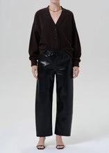 Load image into Gallery viewer, Fleece Cardigan in Chocolate Brown

