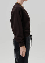 Load image into Gallery viewer, Fleece Cardigan in Chocolate Brown
