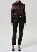 Load image into Gallery viewer, Ilaria Draped Top in Espresso
