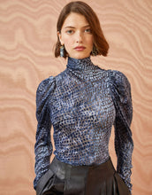 Load image into Gallery viewer, Althea Turtleneck in Marine
