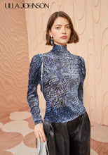 Load image into Gallery viewer, Althea Turtleneck in Marine

