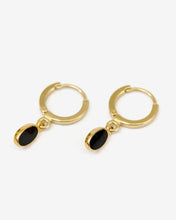 Load image into Gallery viewer, Casablanca Earrings in Black
