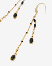 Load image into Gallery viewer, Casablanca Earrings in Black
