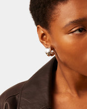 Load image into Gallery viewer, Chunky Doune Hoops in Silver
