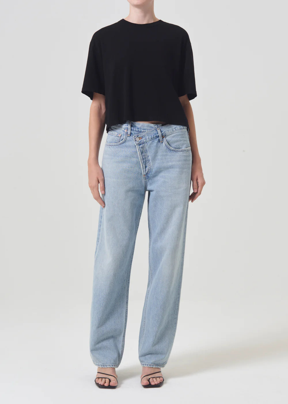 AGOLDE CRISS CROSS JEAN IN WIRED AGOLDE CRISS CROSS JEAN IN WIRED