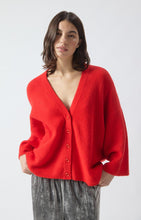 Load image into Gallery viewer, Damsville Cardigan in Strawberry
