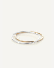 Load image into Gallery viewer, Dane Bangle Set in Two-tone

