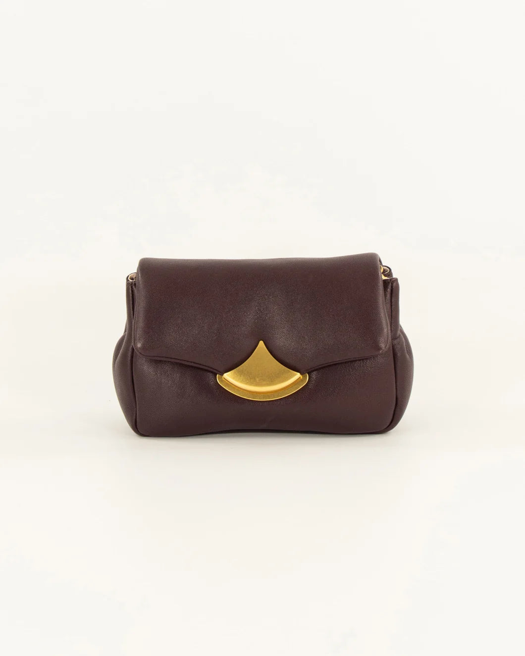 Diviluz Puffy Bag in Deep Plum