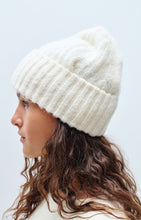 Load image into Gallery viewer, East Beanie Hat in Pearl Melange
