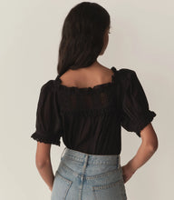 Load image into Gallery viewer, Frances Top in Black
