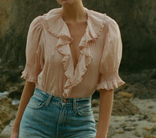 Load image into Gallery viewer, Henri Top in Blush
