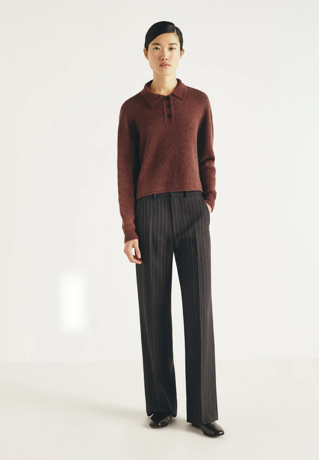 Hans Pants in Black Pepper