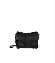 Load image into Gallery viewer, Harry S in Goatskin Noir Graine
