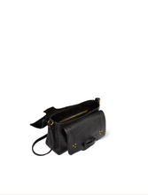 Load image into Gallery viewer, Harry S in Goatskin Noir Graine
