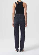 Load image into Gallery viewer, High Rise Stovepipe Jeans in Metal

