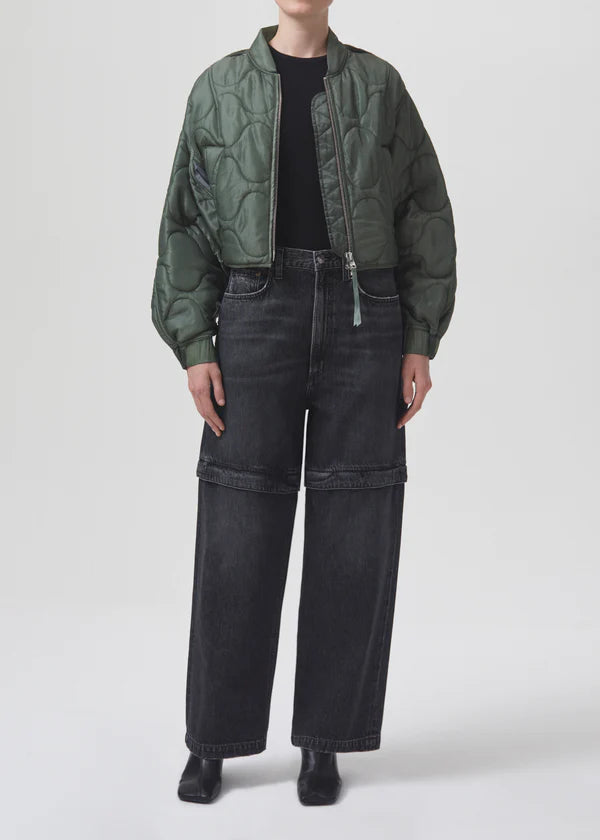 Iona Quilted Jacket in Laurel