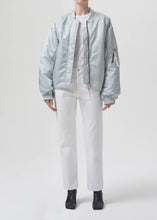Load image into Gallery viewer, Nisa Bomber Jacket in Oyster

