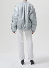 Load image into Gallery viewer, Nisa Bomber Jacket in Oyster
