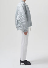 Load image into Gallery viewer, Nisa Bomber Jacket in Oyster
