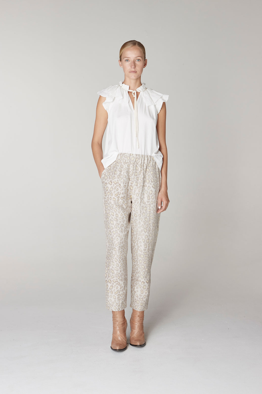 Fez Pants in Leopard