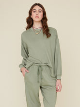 Load image into Gallery viewer, Honor Sweatshirt in Green Agate
