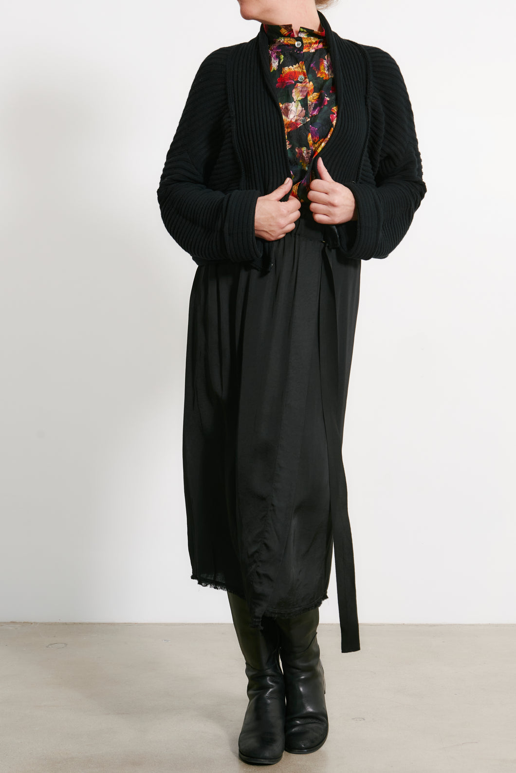 Aster Cardigan in Black