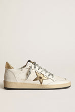 Load image into Gallery viewer, Ballstar Trainers in Milk/Gold
