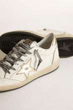 Load image into Gallery viewer, Ballstar Trainers in Milk/Gold
