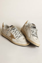 Load image into Gallery viewer, Ballstar Trainers in Milk/Gold

