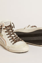 Load image into Gallery viewer, Slide Penstar Trainers in White/Beige/Platinum
