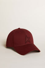 Load image into Gallery viewer, Star Baseball Cap in Windsor Wine
