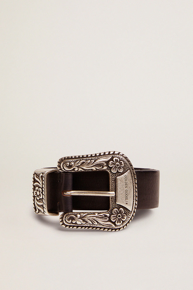 Lace Belt in Black