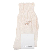 Load image into Gallery viewer, Rib Socks in Off White
