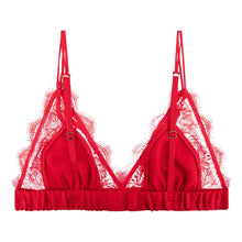 Load image into Gallery viewer, Love Lace and Roomservice Set in Red
