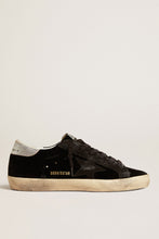 Load image into Gallery viewer, Super-Star Trainers in Black/ Silver
