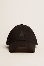 Load image into Gallery viewer, Star Baseball Hat in Black
