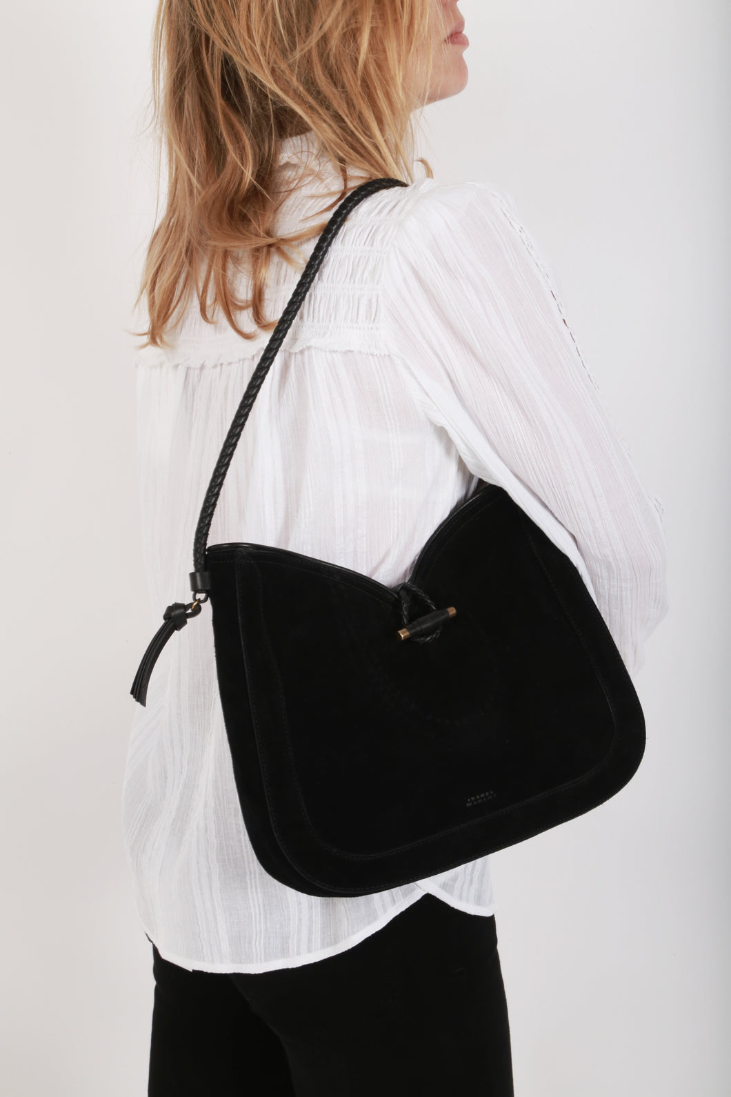 Vigo Hobo Bag In Black/Gold