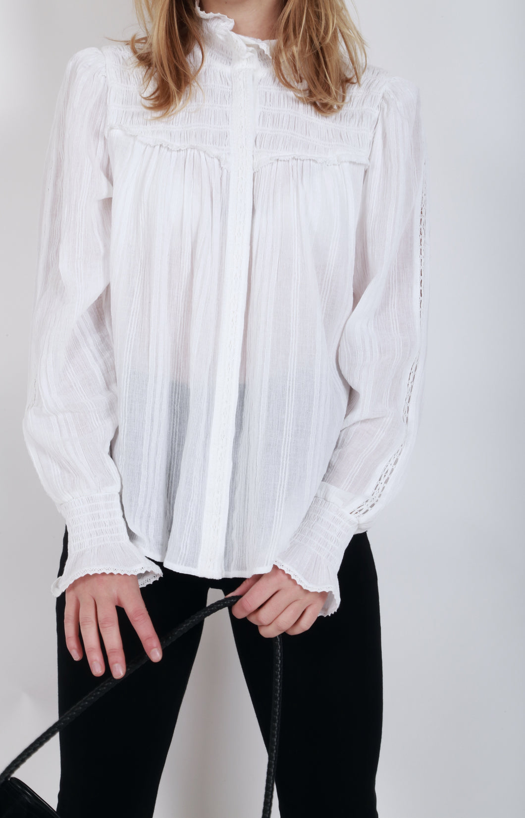 Idaline Shirt in White