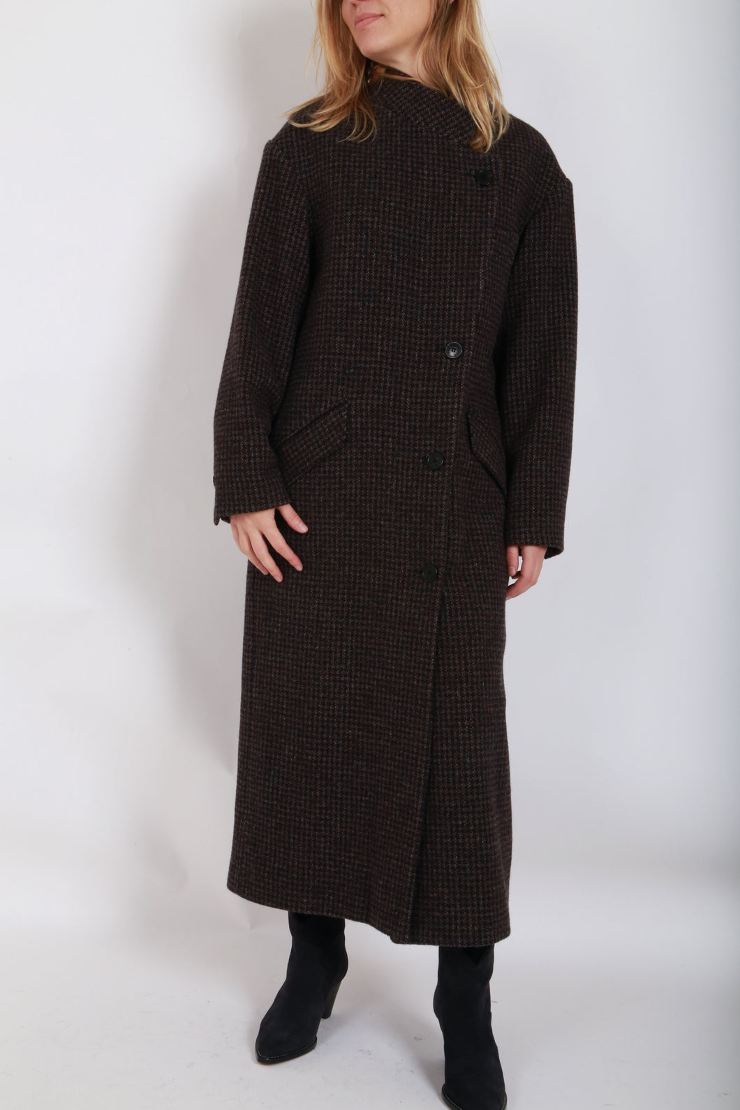Sabine coat in Brown