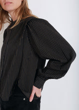 Load image into Gallery viewer, Susan Shirt in Black Midnight
