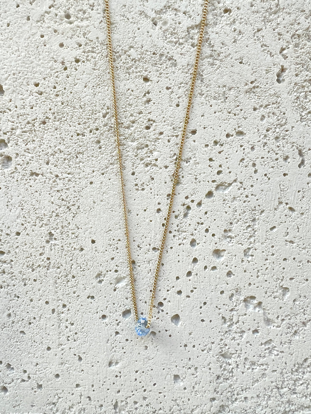 Polly Necklace in Sky