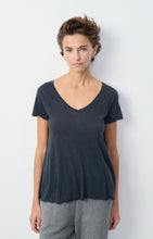 Load image into Gallery viewer, Jacksonville V-neck T-Shirt in Navy
