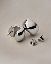 Load image into Gallery viewer, Small Gemma Earrings in Silver
