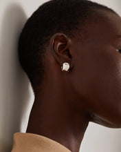 Load image into Gallery viewer, Mini Gemma Earrings in Silver
