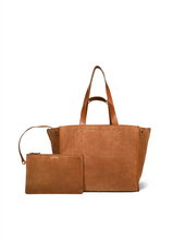 Load image into Gallery viewer, Leon M in Split Suede Caramel
