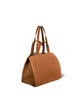 Load image into Gallery viewer, Leon M in Split Suede Caramel
