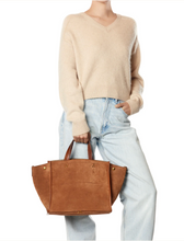 Load image into Gallery viewer, Leon M in Split Suede Caramel
